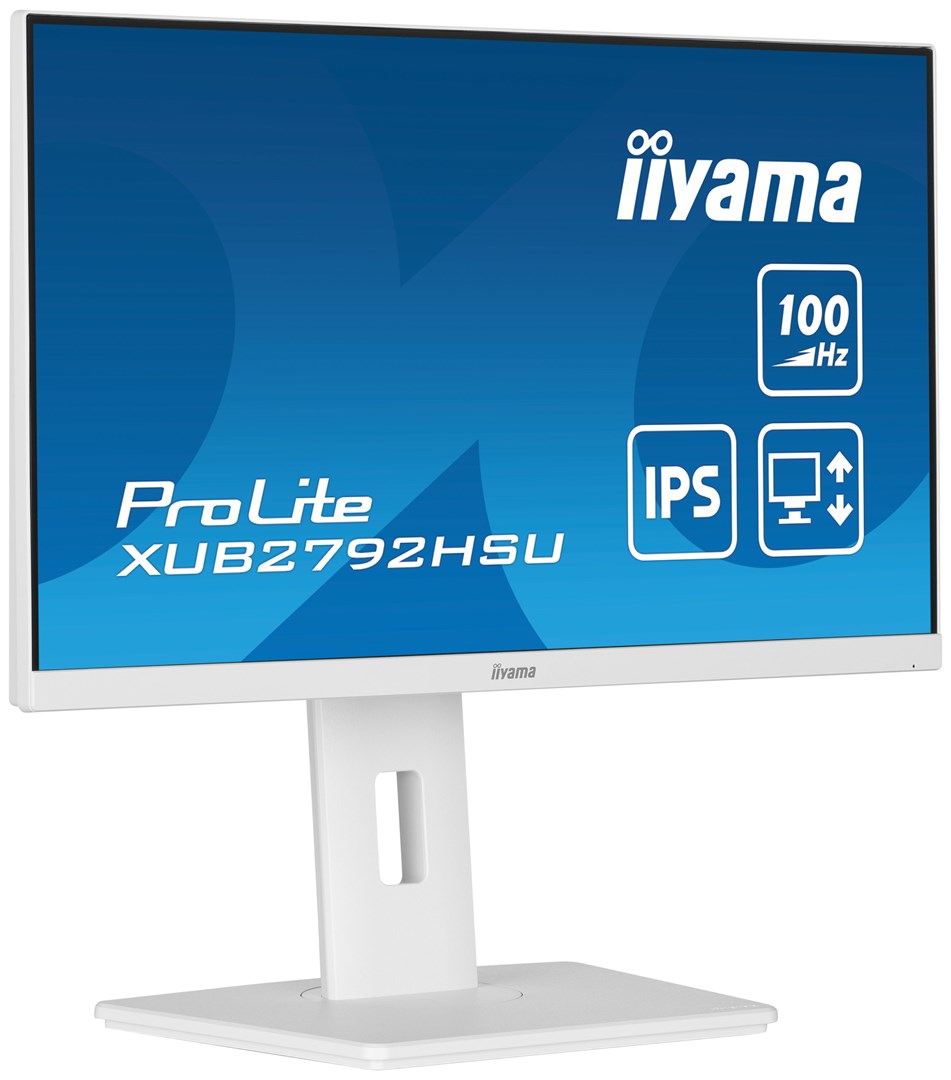 iiyama ProLite XUB2792HSU-W6 LED display 68,6 cm (27") 1920 x 1080 px Full HD Biały