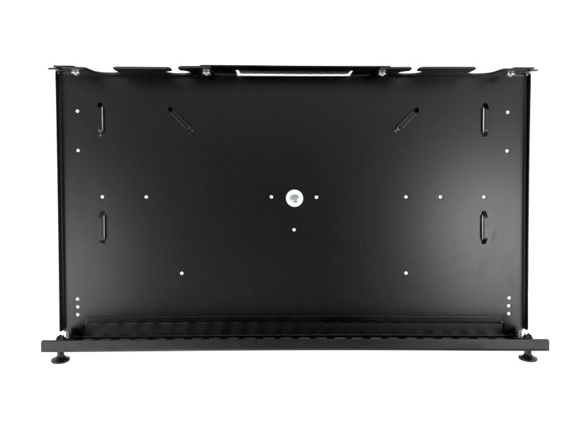 Alantec Przełącznica światłowodowa 24xSC simplex / 24xLC duplex 19" 1U z płytą czołową oraz akcesoriami montażowymi (dławiki, opaski), wysuwalna (FOP-1U-24SCS-C)