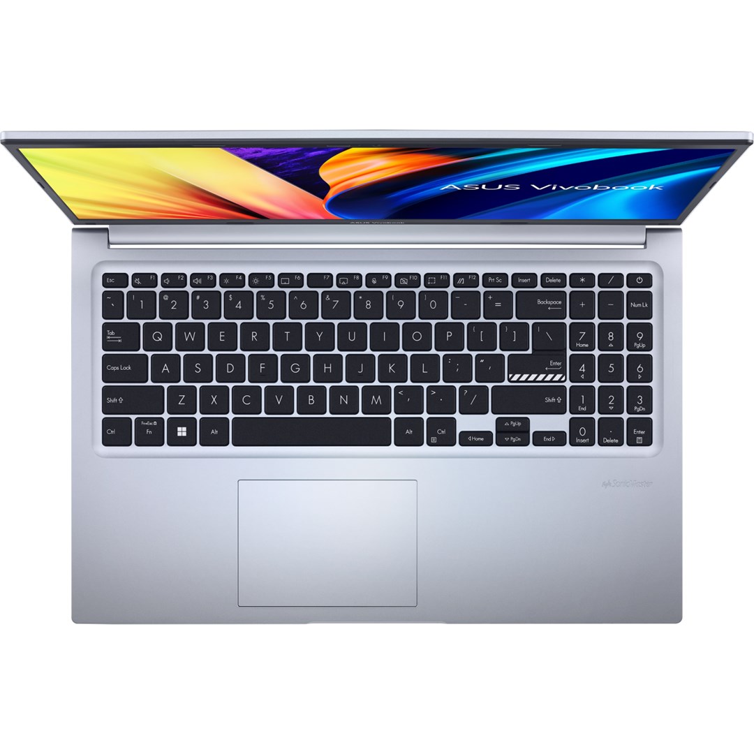 ASUS Vivobook 15 X1502VA-BQ690 i5-13420H 15.6" FHD IPS-level Panel 60Hz 250nits AG 16GB DDR4 SSD512 Intel UHD Graphics WLAN+BT Cam720p 42WHrs NoOS Cool Silver