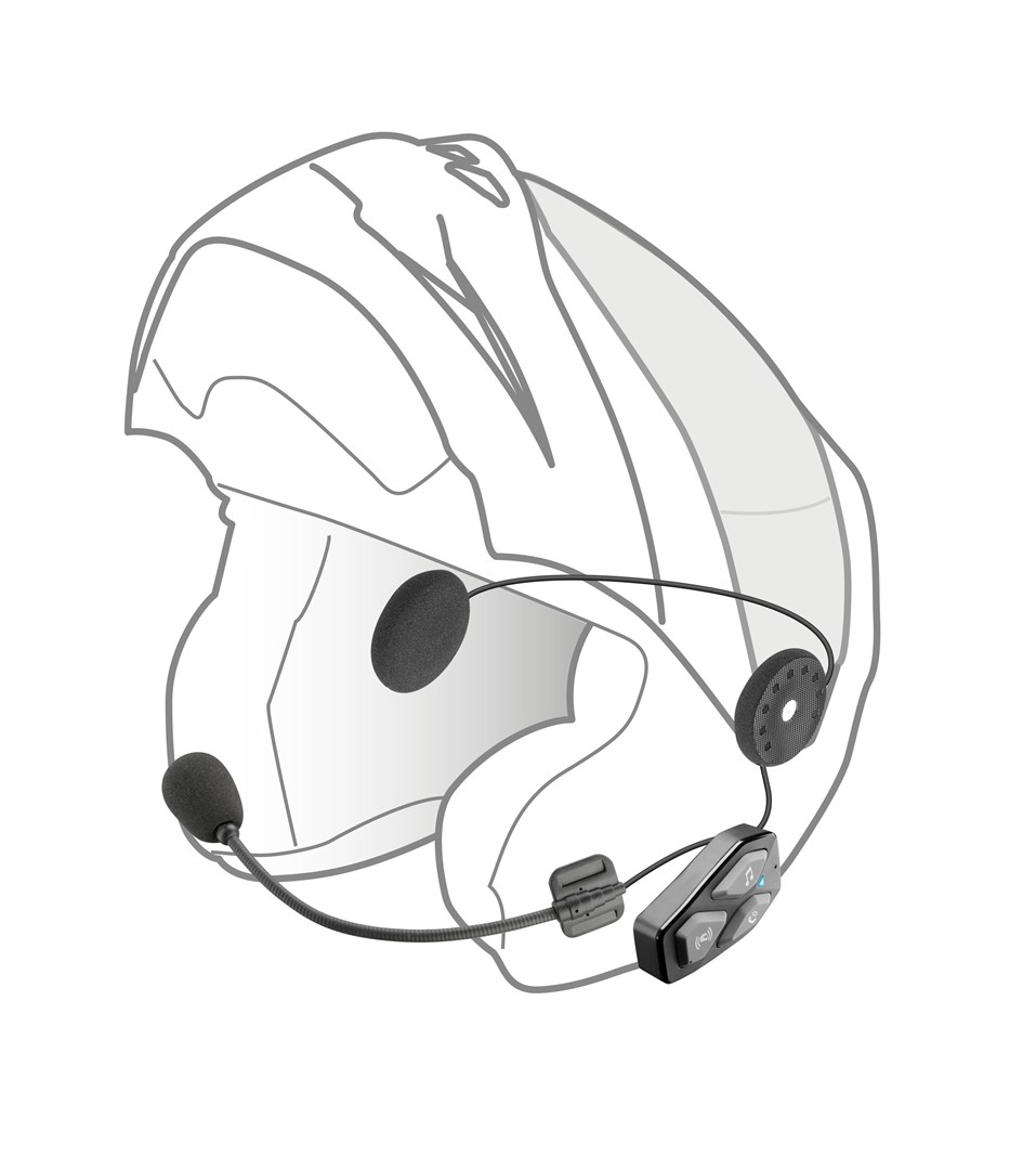 Interkom motocyklowy INTERPHONE U-COM 3, komplet na 2 kaski