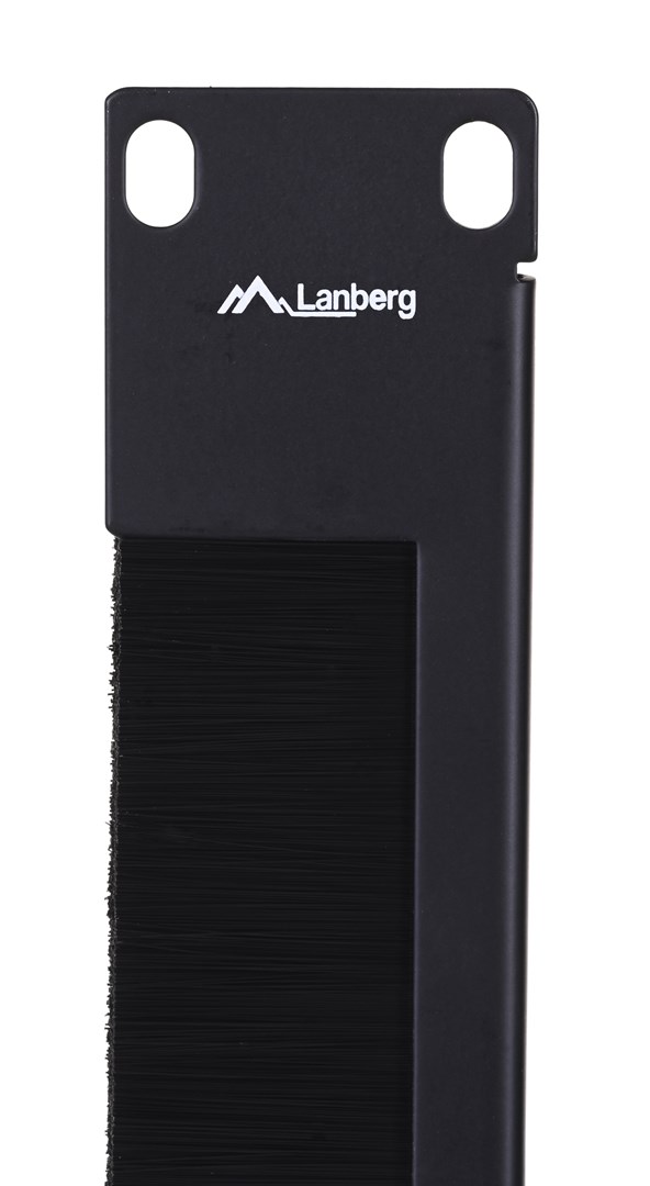 LANBERG PANEL SZCZOTKOWY DO SZAF 19" 1U CZARNY AK-1103-B