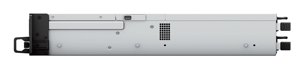 NAS Synology RS2423+; 2U RACK; 12x (3.5" SATA HDD/2.5" SATA SSD); AMD Ryzen V1780B, 8 GB DDR4 ECC UDIMM (max. 32GB), 2x 1GbE RJ-45, 1x 10GbE RJ-45