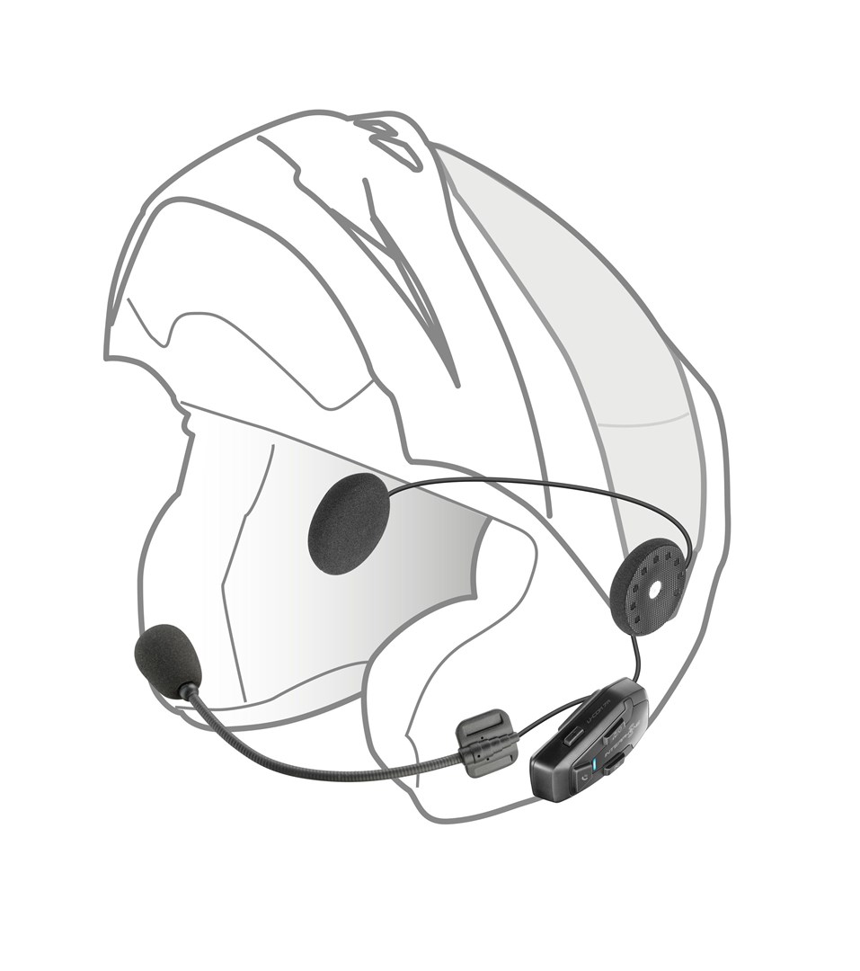 Interkom motocyklowy INTERPHONE U-COM 7R, komplet na 2 kaski