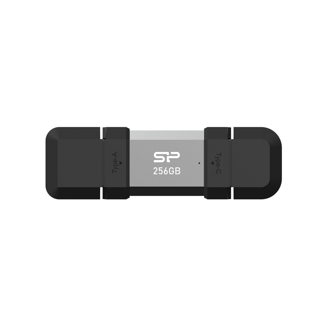 Silicon Power C51 256GB USB-A USB-C Silver
