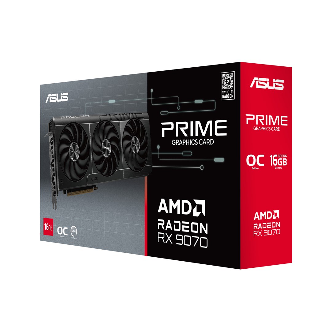 Karta graf. ASUS PRIME RX9070 O16G