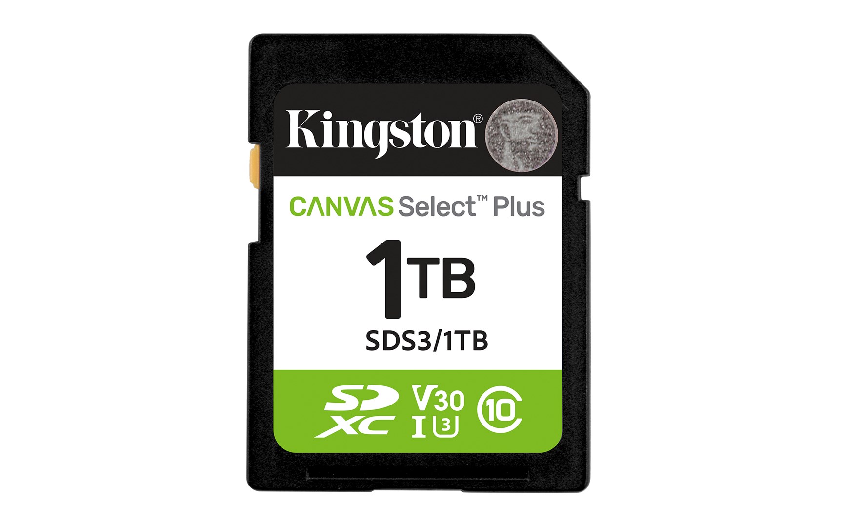 KINGSTON SDXC 1TB Canvas Select Plus Gen3 150MB/s