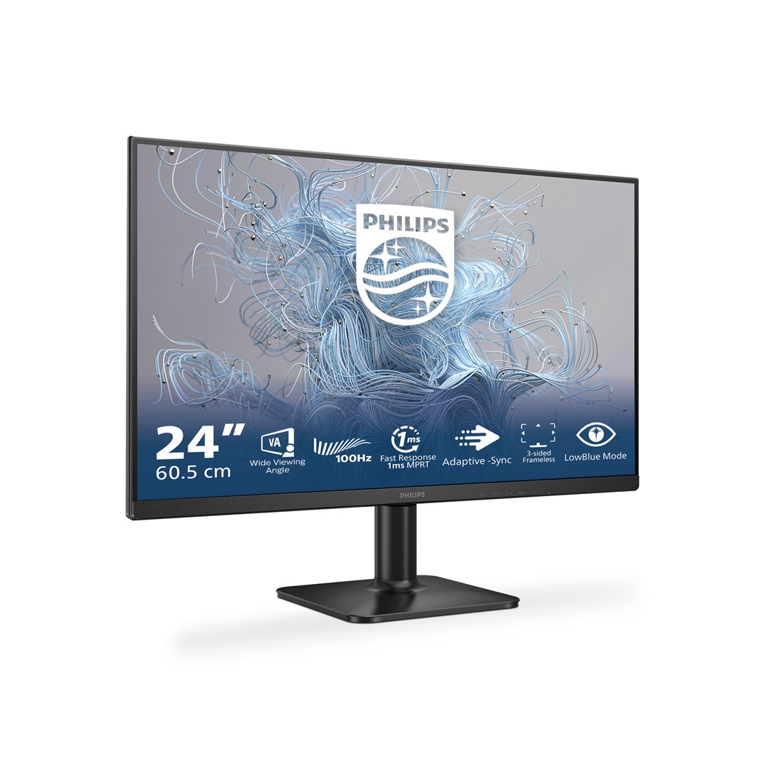 MONITOR PHILIPS LED 23.8" 24E2N1100LB/00 100Hz
