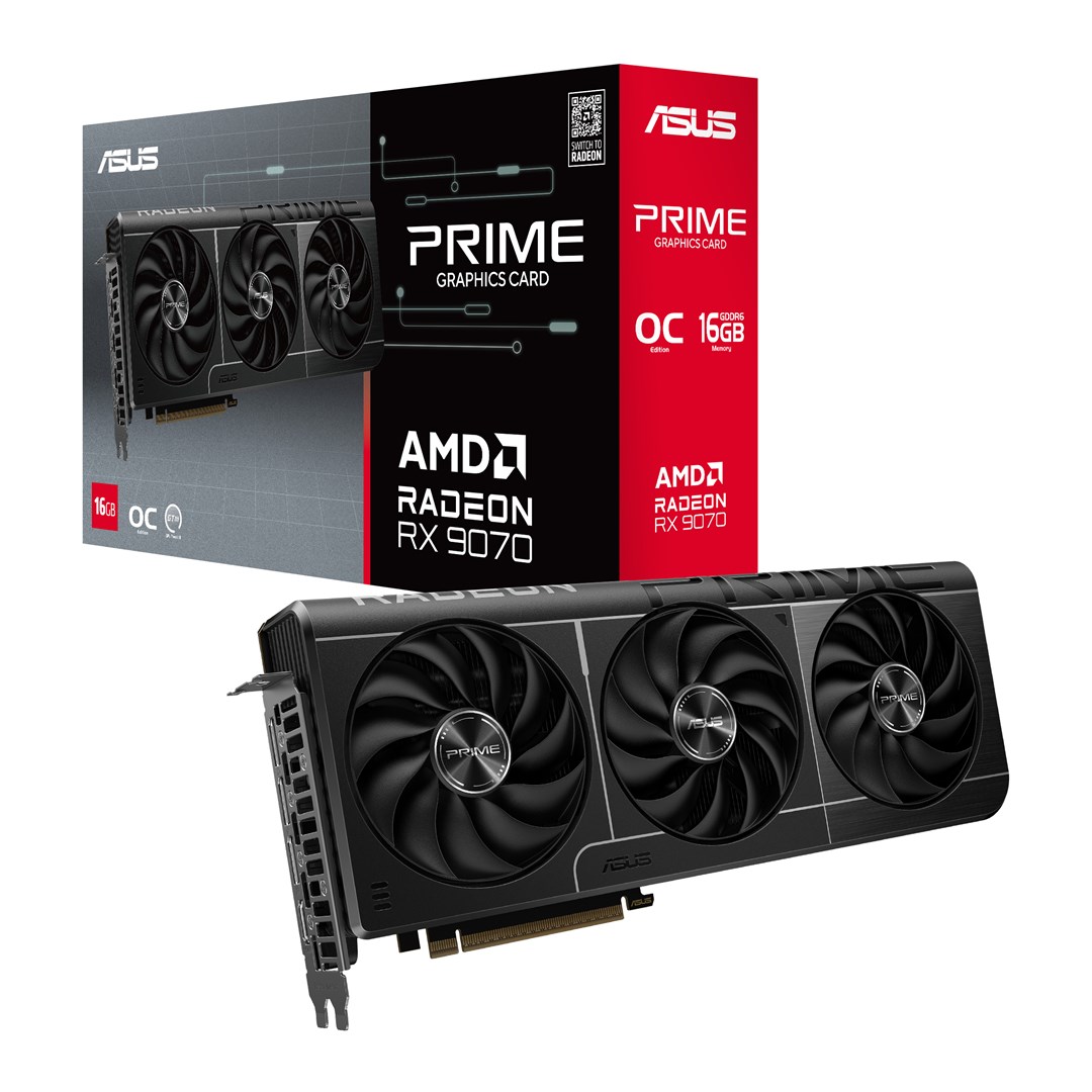 Karta graf. ASUS PRIME RX9070 O16G